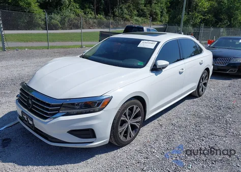 2020 Volkswagen Passat 2.0T Sel z USA, uszkodzony, nr VIN 1VWCA7A37LC016403